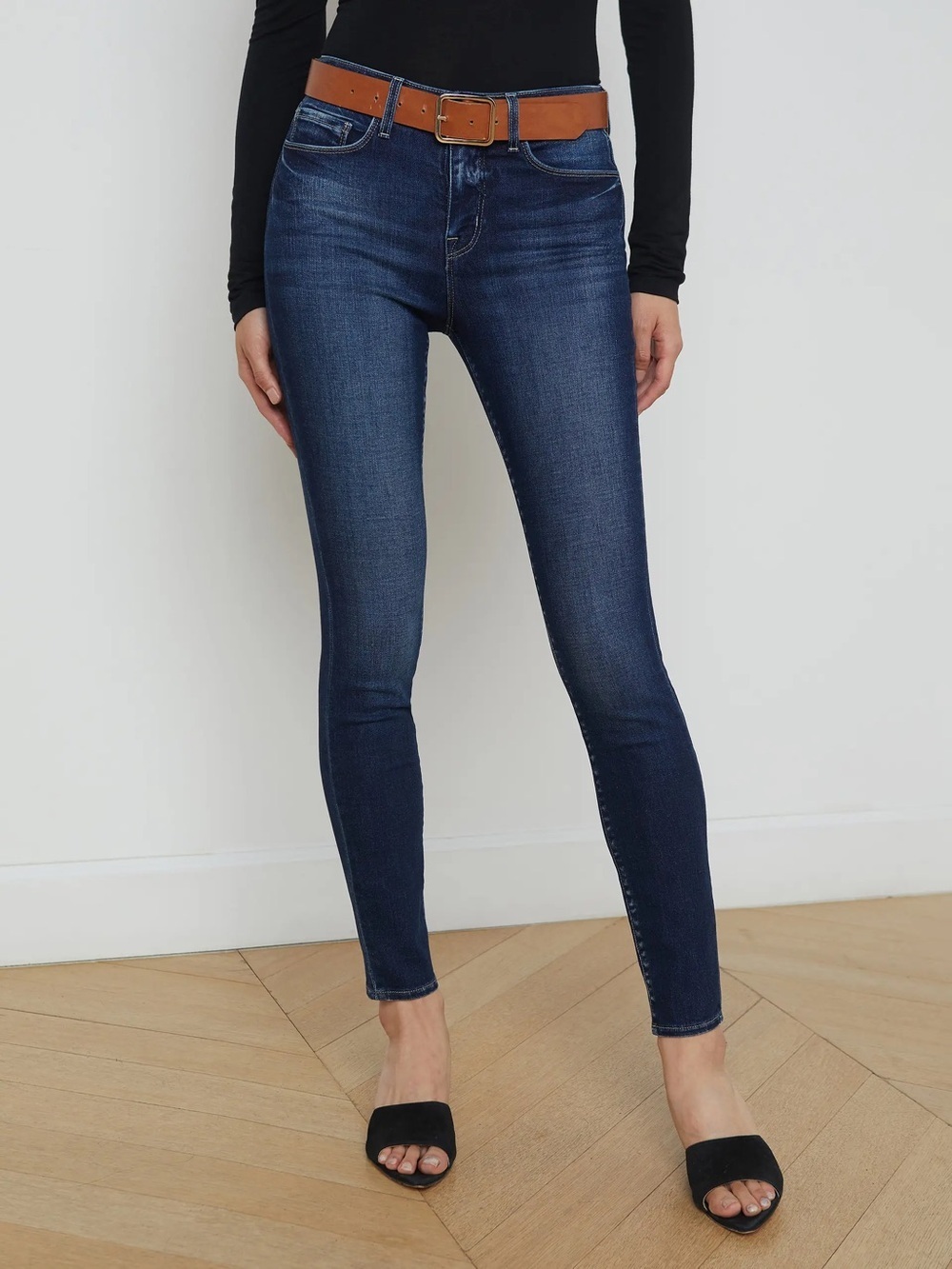 L’AGENCE Marguerite High Rise Skinny Jeans Dark Wash Size 25